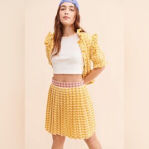Meg Plaid Mini Skirt - Nuuly Says Gah! NWT Small